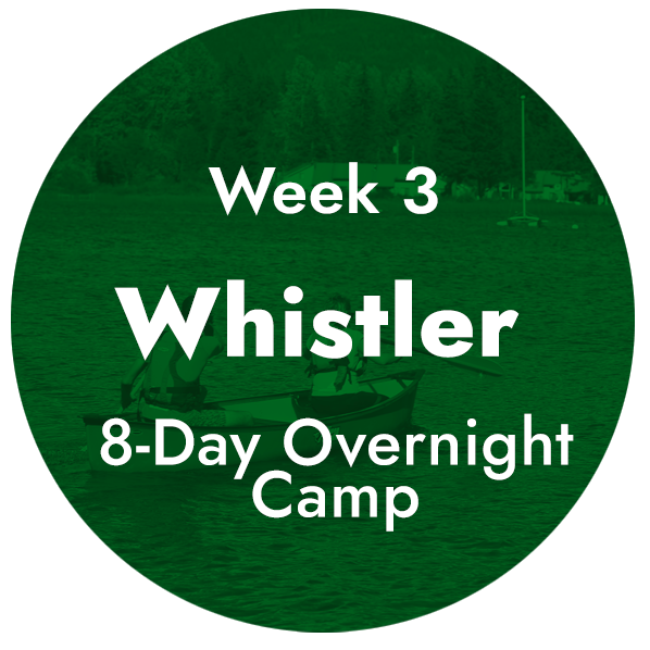 Week 3 - Whistler, BC - 8-Day Overnight Camp